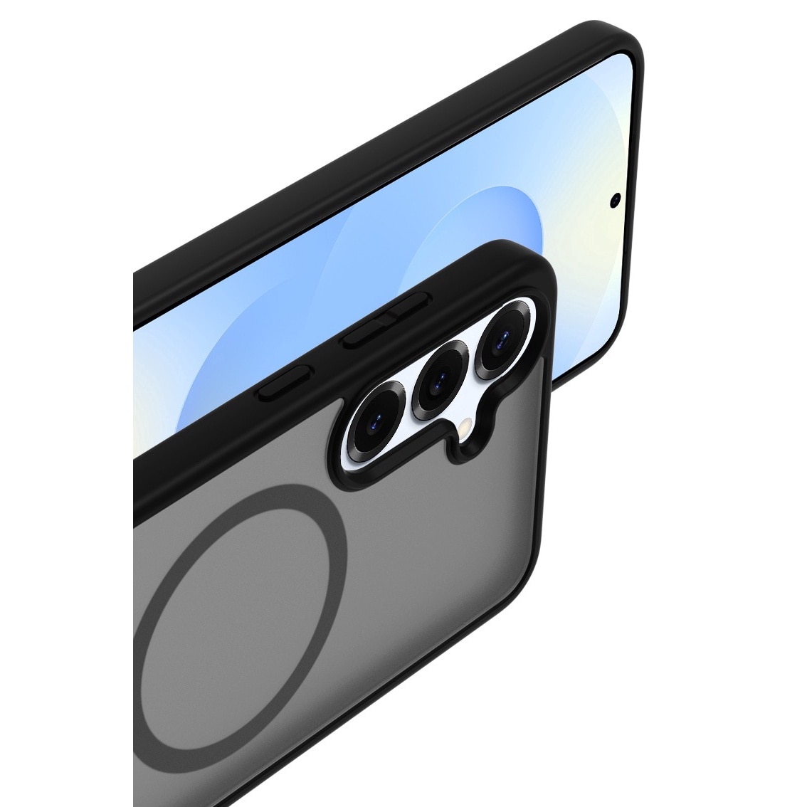 Husa de Protectie, Compatibila Samsung Galaxy S25 Plus, Doctor Shield Fantom, MagSafe - Negru
