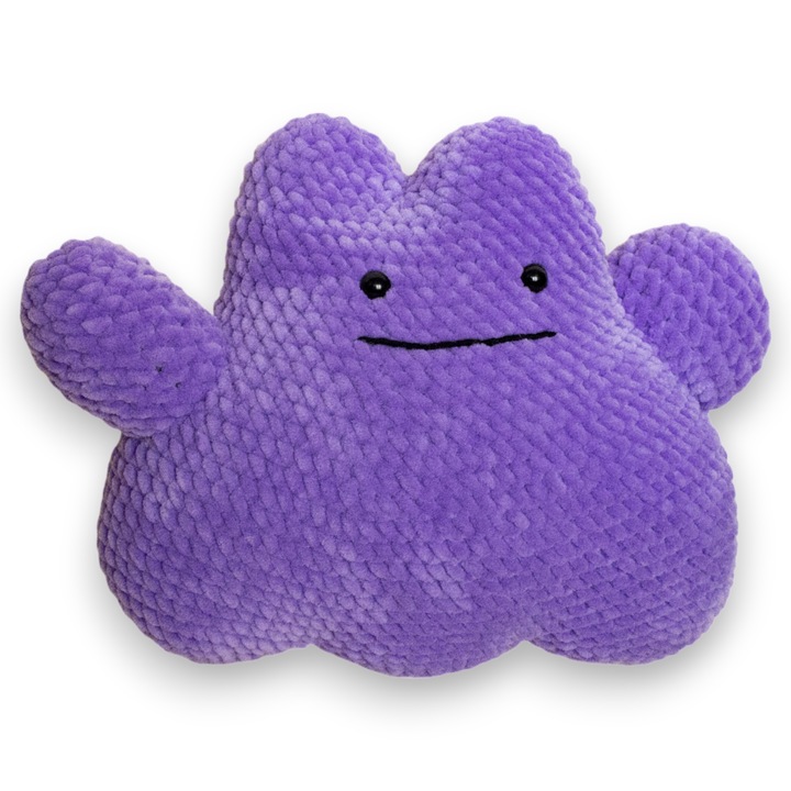 Jucarie Ditto crosetata din fir de plus, Mirinka, realizata manual, 30 cm