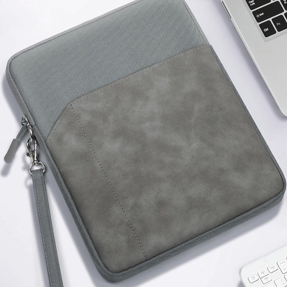 Husa Tableta pentru 9.7 - 11 inch, Compatibila Samsung / Apple / Lenovo / HUAWEI, Fudisenn®, Material Impermeabil, Mare Capacitate, Portabili, cu Manere, Gri Inchis