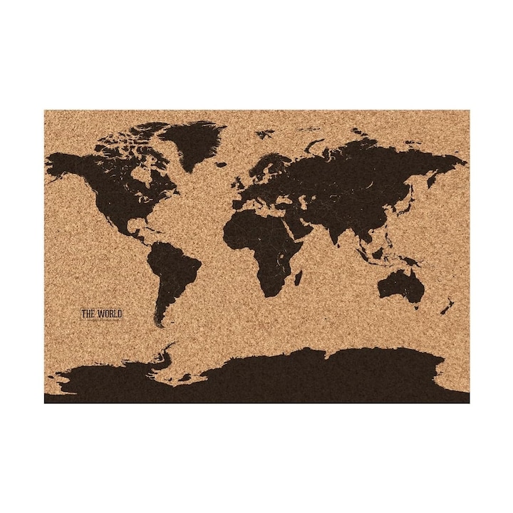 Harta Calatoriilor, personalizabila, pluta, 58 x 82, Gift Republic