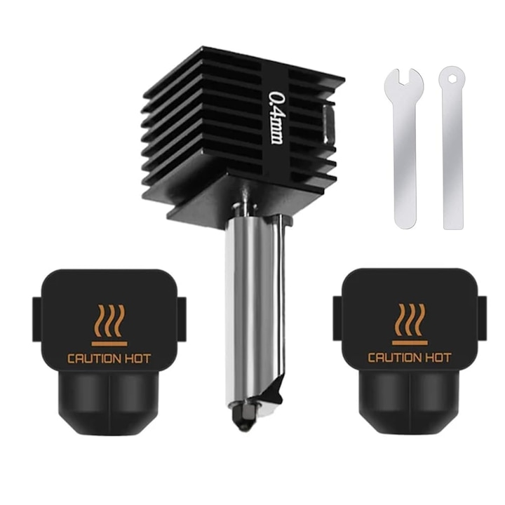 OEM Hotend készlet, A1 Mini/A1 3D nyomtatókhoz, 0,4 mm, 2 szilikon zokni, 3D kellékek