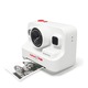 Easypix InstaFun azonnali kamera gyerekeknek, 12Mpx, FULL HD, 5 játék, zenelejátszó, hőnyomtatás fekete-fehér, fehér