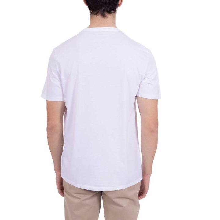 Tricou Calvin Klein pentru Barbati, ss hero monologo tee30s, LV040EM286-YAA, Alb, Alb