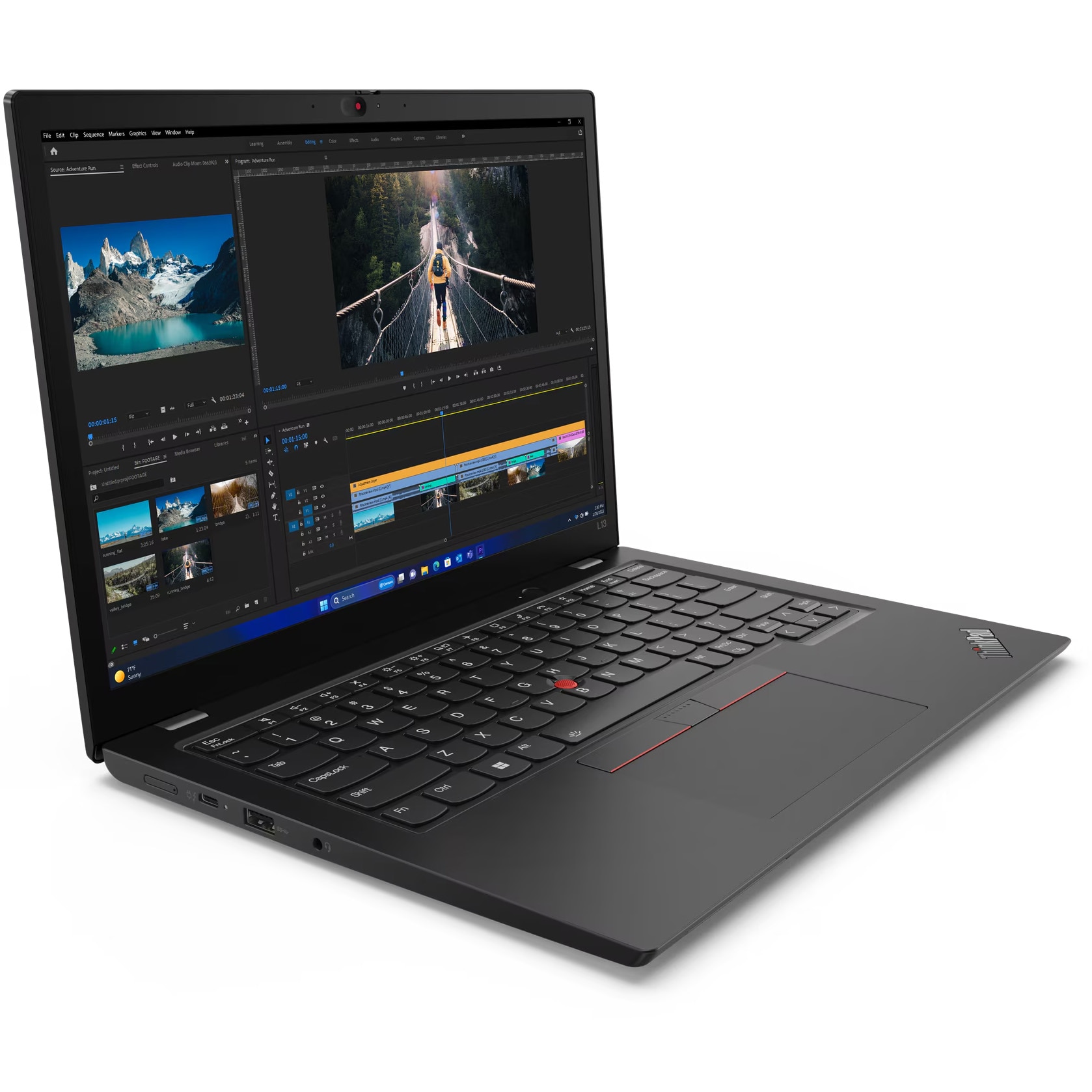 Lenovo Thinkpad L13 　Gen5 Ultra 7 155U Laptop Lenovo ThinkPad L13 Gen 5 cu procesor Intel® Core™ Ultra 7