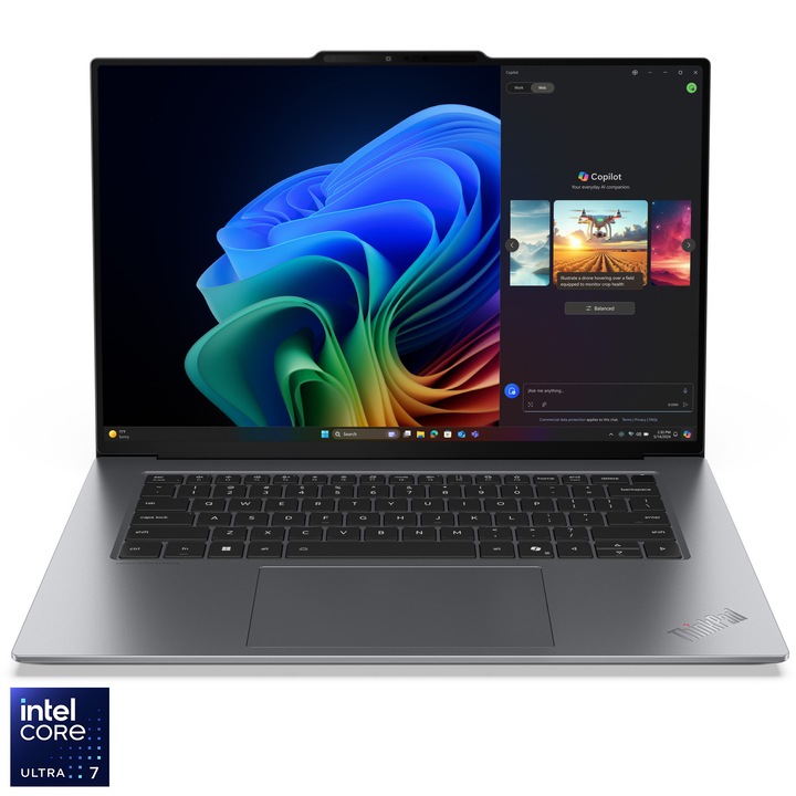 Lenovo ThinkPad X9-15 Gen 1 laptop Intel® Core™ Ultra 7 258 V processzorral akár 4,8 GHz-ig, 15,3" 2,8K, OLED, 120 Hz, Touch, 32 GB LPDDR5x RAM, 2 TB SSD, Intel® Arc™ Graphics, Windows®-y-on, 113 Pro
