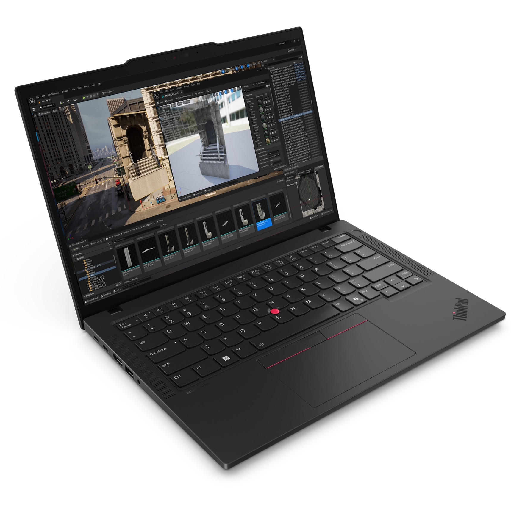 Laptop Lenovo ThinkPad P14s Gen 5 cu procesor AMD Ryzen™ 7 PRO