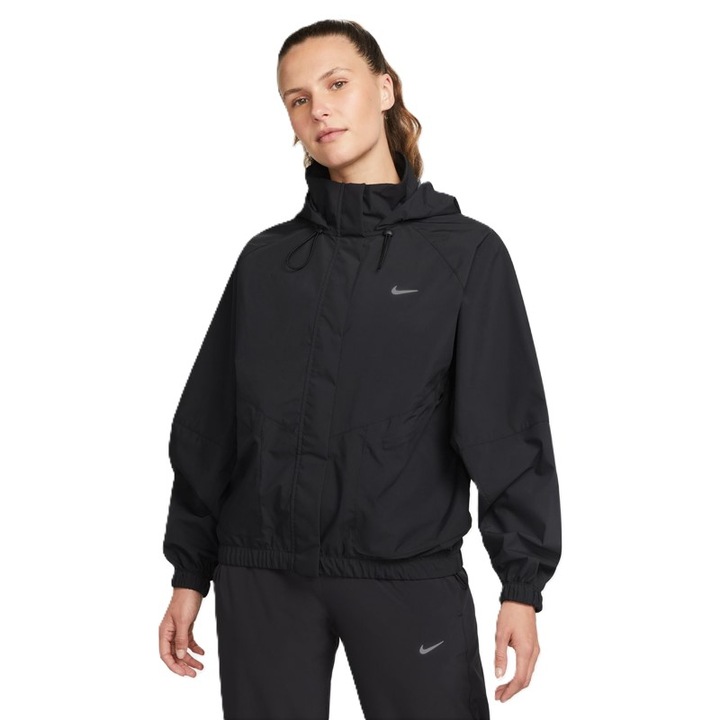 Jacheta Nike pentru Femei, w nk swift sf jkt, FB7492-010, Negru, Negru