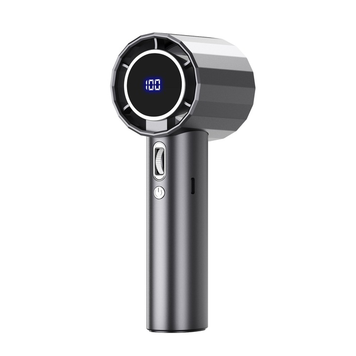 Hordozható kézi ventilátor, USB ventilátor, hordozható személyi ventilátor 100 állítható sebességgel, mini újratölthető ventilátor 4000mAh akkumulátorral utazáshoz, kültéri kempingezéshez, ajándékok nőknek és férfiaknak