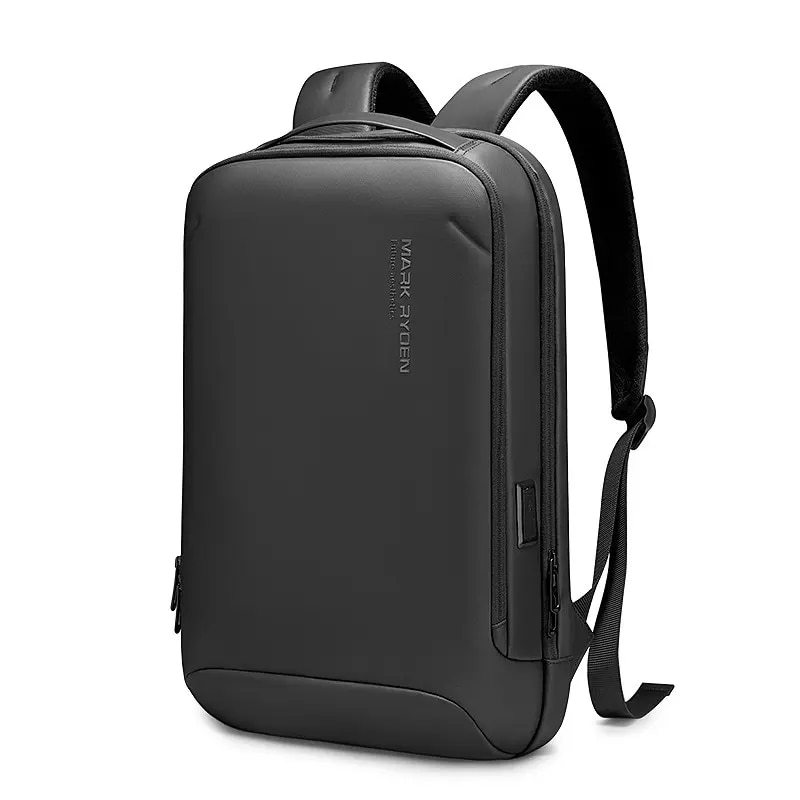 Rucsac/Ghiozdan Mark Ryden, compatibil cu laptop 17.3 inch si tableta 11 inch, 20L, port USB, full impermeabil, buzunar antifurt, unisex, ergonomic, negru