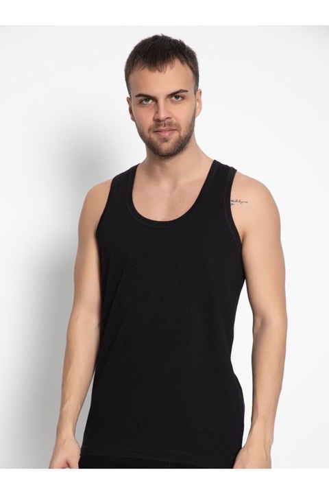 Set 3 maiouri barbati, MIX , 100% bumbac, Negru