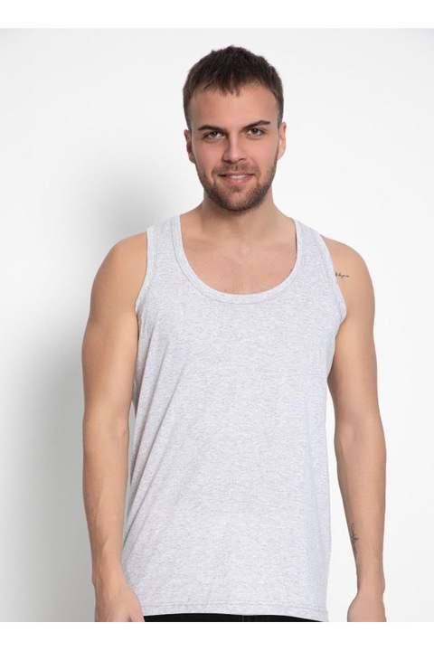 Set 3 maiouri barbati, MIX , 100% bumbac, Gri