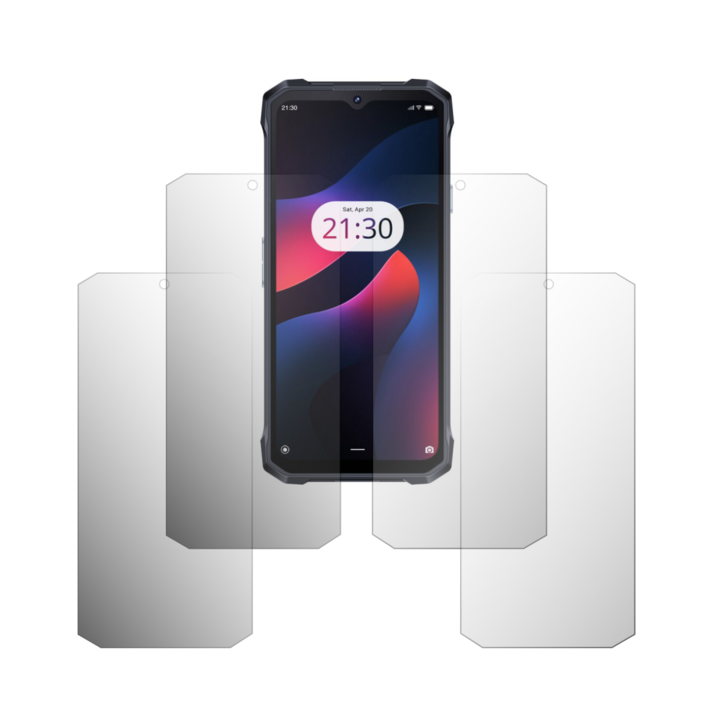 4db Folie24 képernyővédő fólia készlet, iHunt Titan P8000 Ultra Carbonhoz - SLIM, 2X Ultra-Clear + 2X matt, teljes kijelzőfedés és tokbarát, tapadó, rugalmas, önregenerálódással