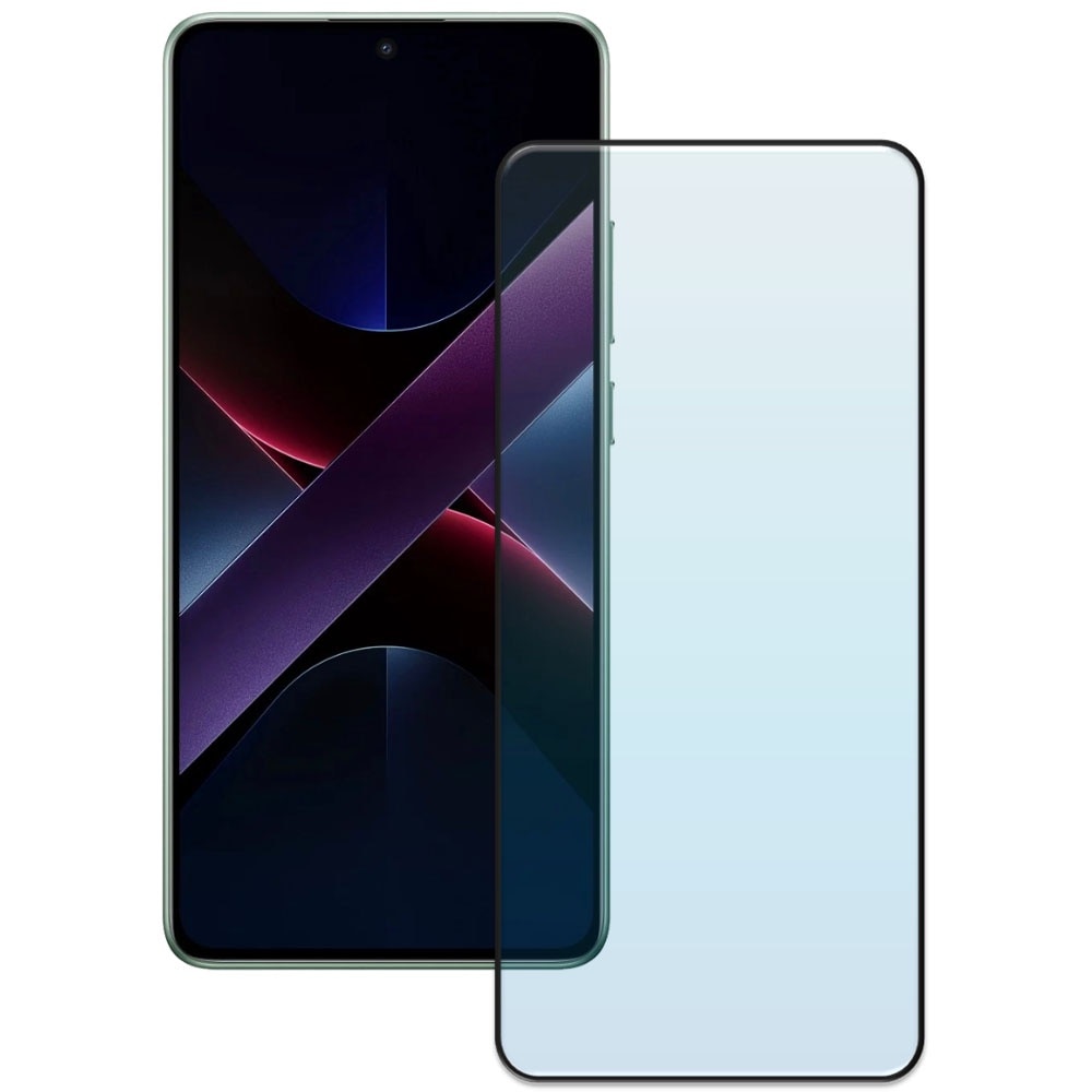 Folie din sticla securizata pentru Xiaomi Poco X7 Pro, HAMSTERBOX Glass Shield, Protectie completa ecran, Full face, Aplicare rapida, Case Friendly, Transparenta