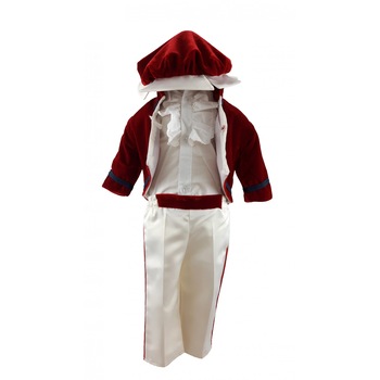 Costum botez patru piese baieti 0-3 luni Costum botez patru piese baieti 0-3 luni