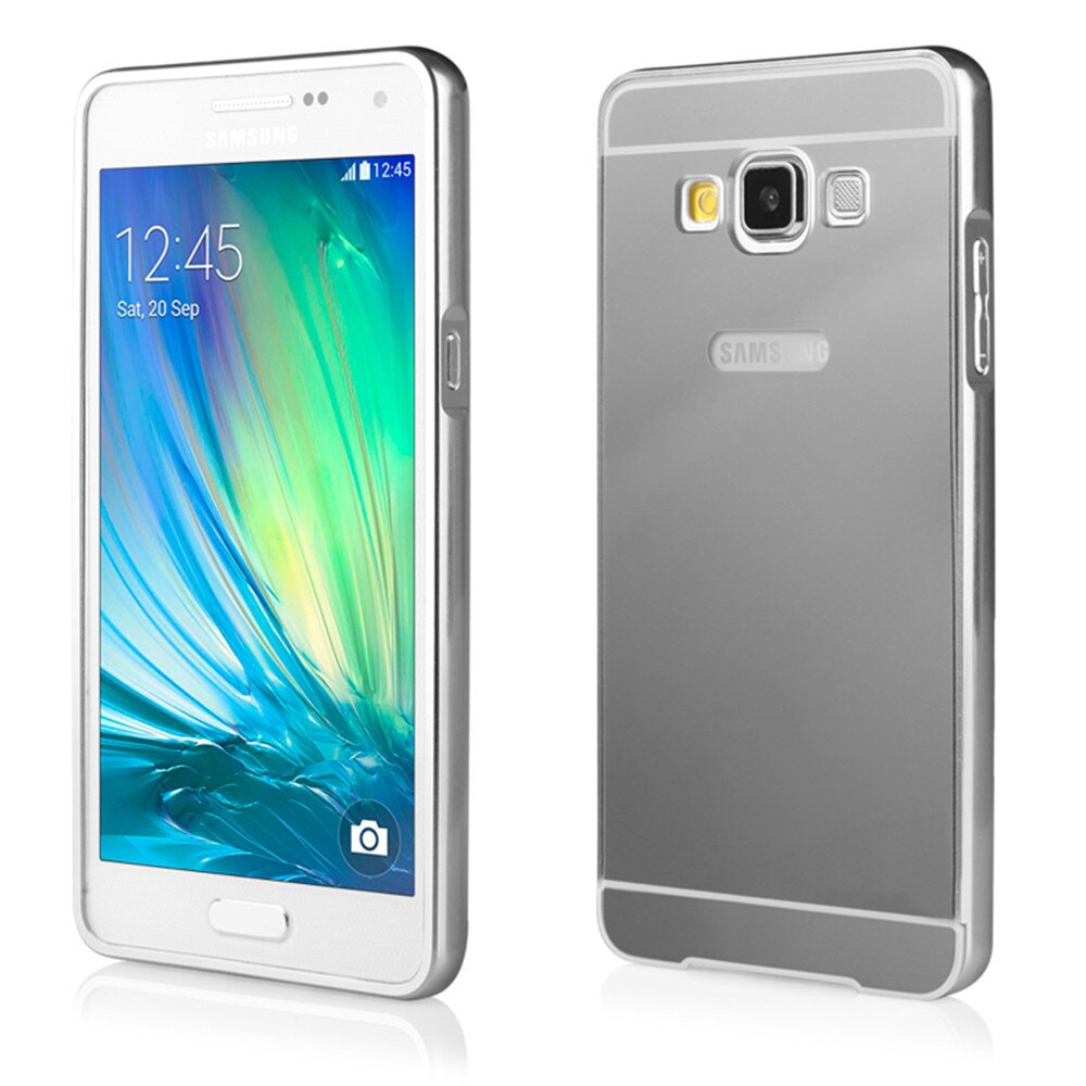 Husa Luxury Mirror Samsung Galaxy A5 Silver eMAG.ro