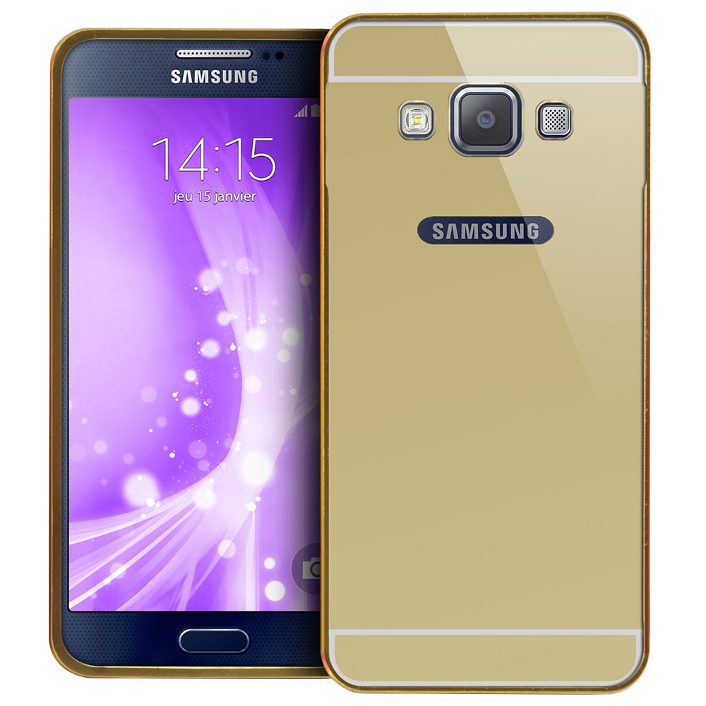 Husa Luxury Mirror Case Galaxy A5 2015 Gold eMAG.ro