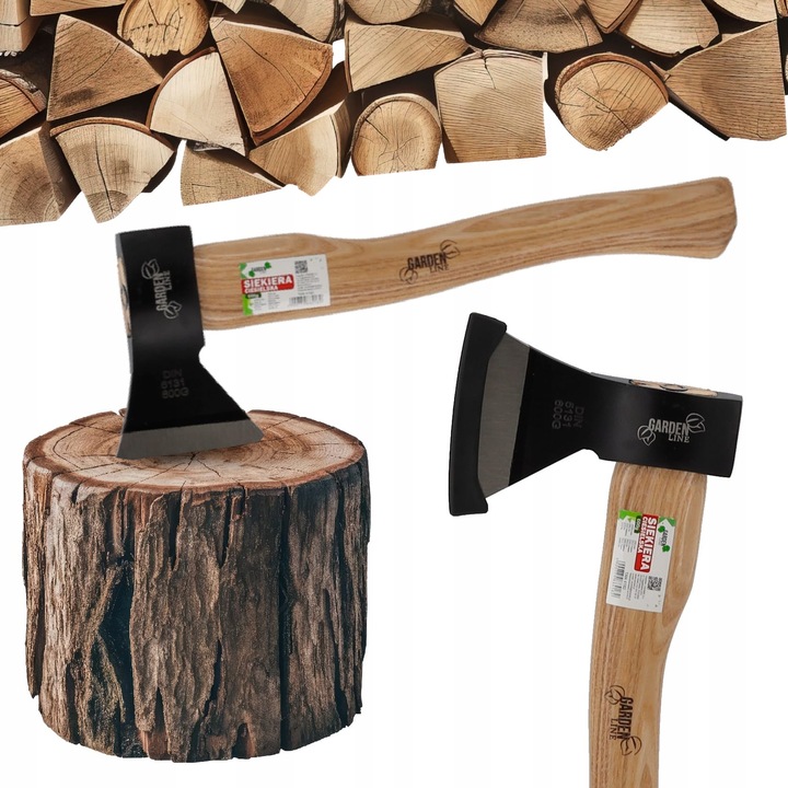 Topor de tamplarie - 1000 g - cu maner de lemn de frasin 40 cm