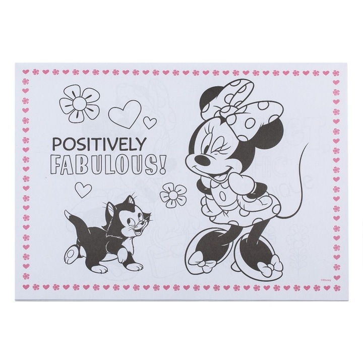 Minnie kifestőkönyv, 23x33 cm, 30 lap