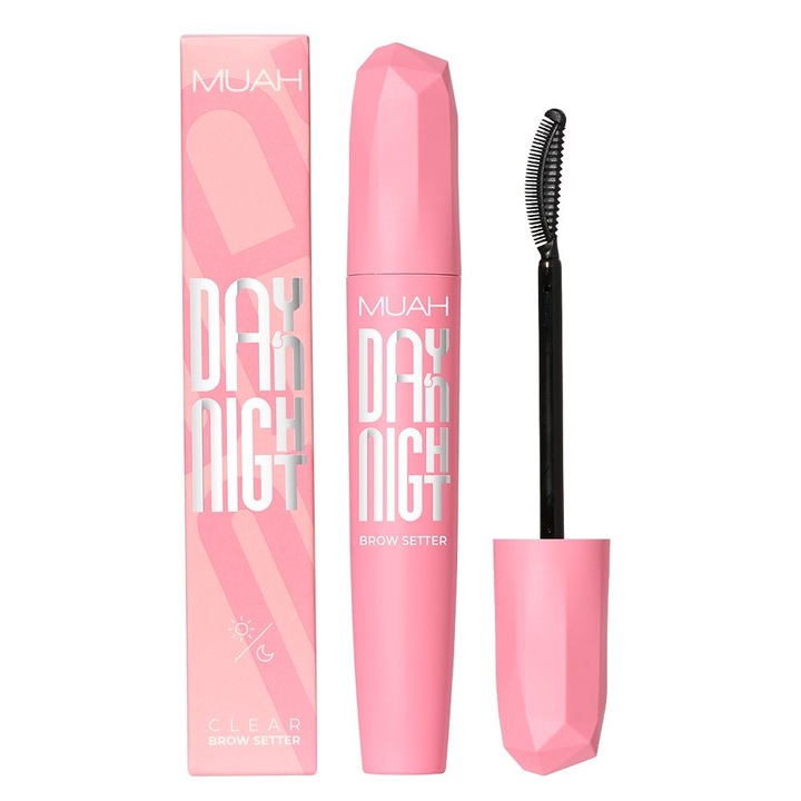 Gel fixator pentru sprancene Muah Day'n Night - DARK BROWN