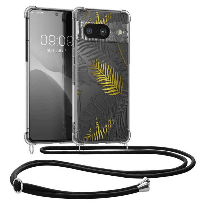 Kwmobile tok zsinórral a Google Pixel 8 telefonhoz, többszínű, szilikon, KWM0000208R003C