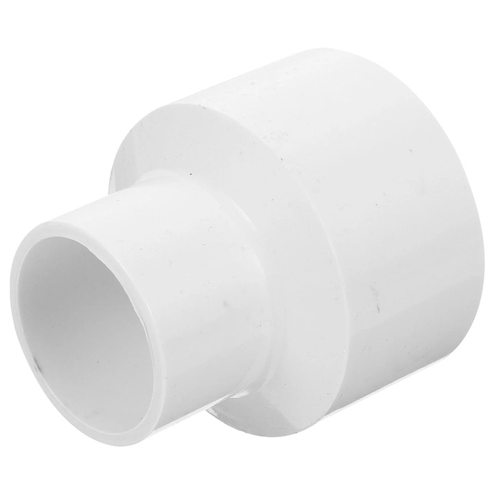 Conector rapid pentru furtun de apa toaleta, PVC, 6x5.5x5.5cm, alb, set