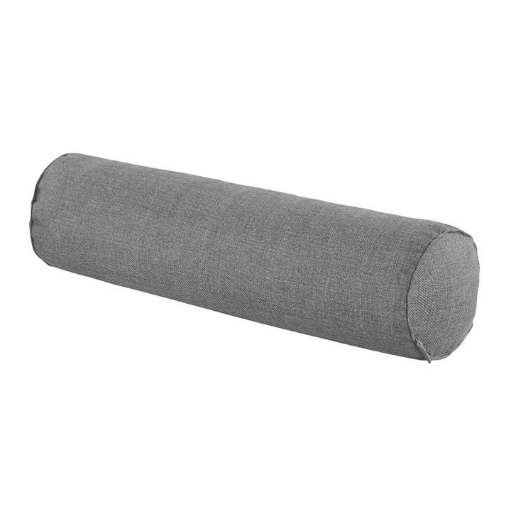 Perna suport pentru picioare, design elegant, material poliester, 40x15x15cm, gri