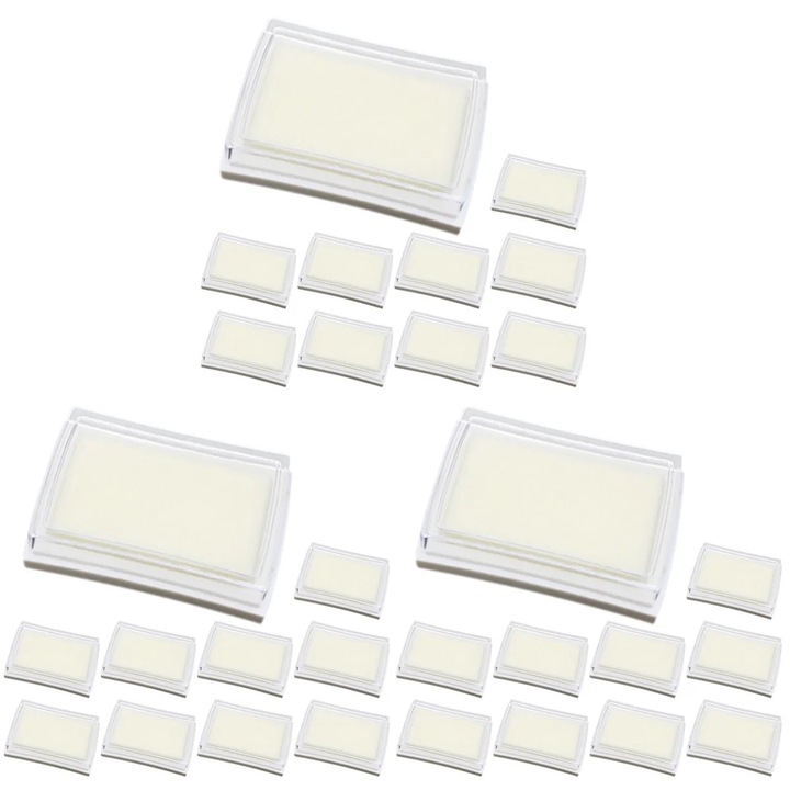 Set 30 tusuri pentru amprente, PVC, multicolor, 7.70x5.30x1.70cm