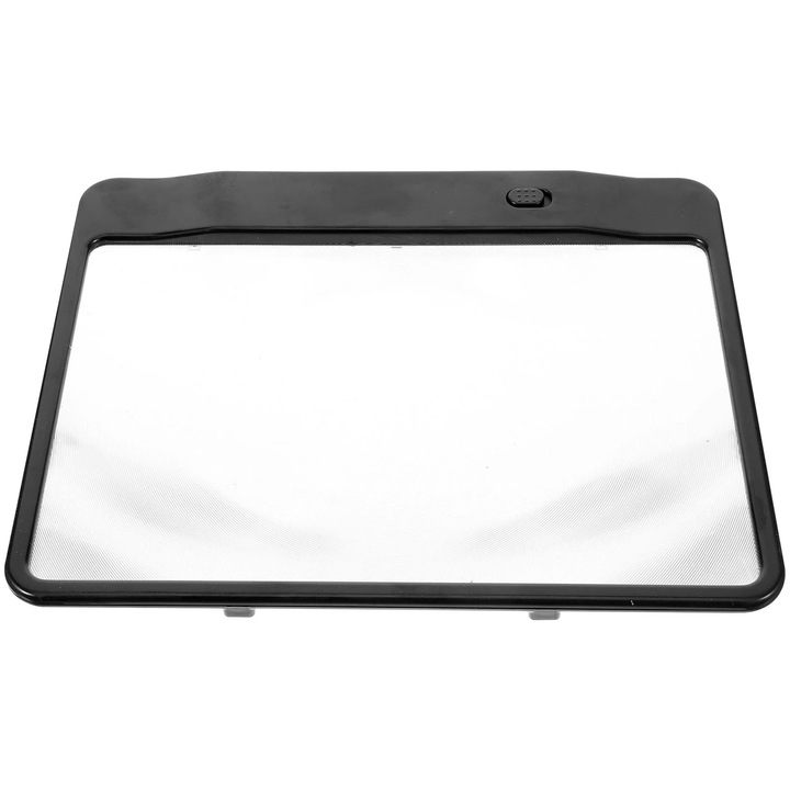 Lupa cu lumina, 3X, multicolor, 18x14x1cm, pentru citit si observat