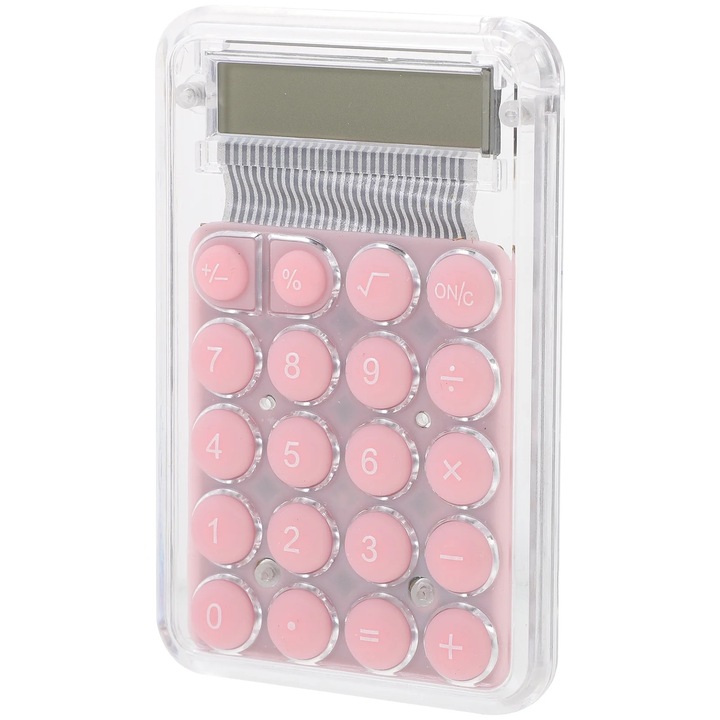 Calculator mini portabil, multicolor, 8.50x5.50x2.00cm