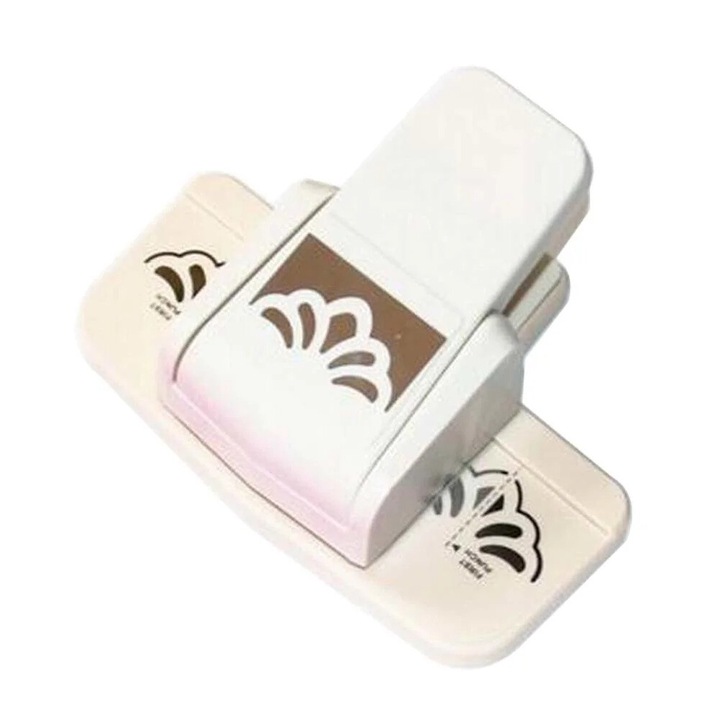 Perforator creativ pentru hartie, multicolor, dimensiune 5.5x3.5cm, set de unelte DIY