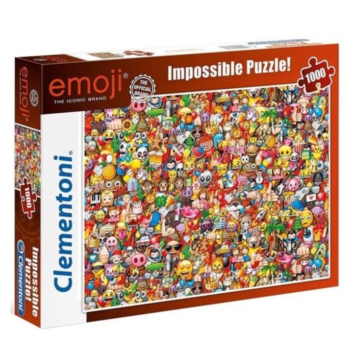 Clementoni 1000 db-os puzzle - A lehetetlen puzzle - Emoji (39388)