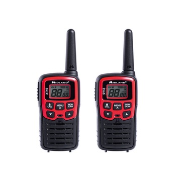 Statie radio PMR portabila Midland XT10, 2 buc/set Statie radio PMR portabila Midland XT10, 2 buc/set