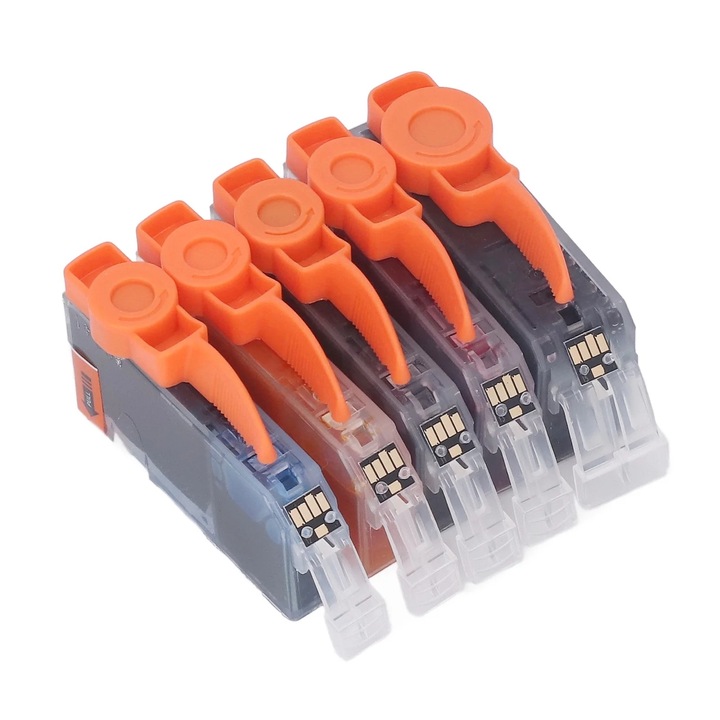 Cartuse imprimanta set, negru si colorat, pentru IP4810, IX6510, MG5210, dimensiuni variate
