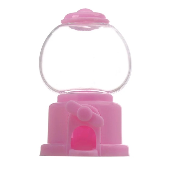 Dispenser mini de bomboane, jucarie interactiva, plastic, multicolor, dimensiuni mici