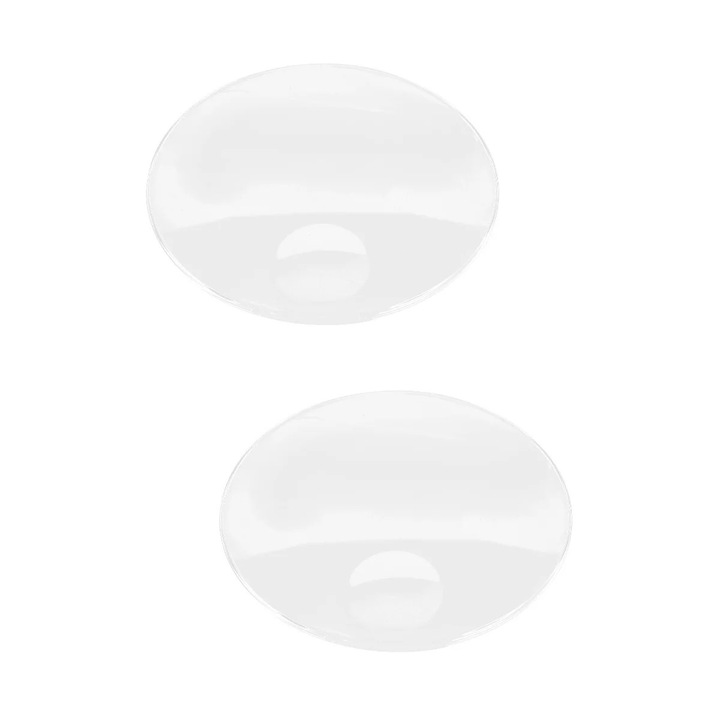 Set 2 Lupe Acrilice cu Design Rotund, 5x si 2.5x Magnificare, 8.70x8.70x1.00cm
