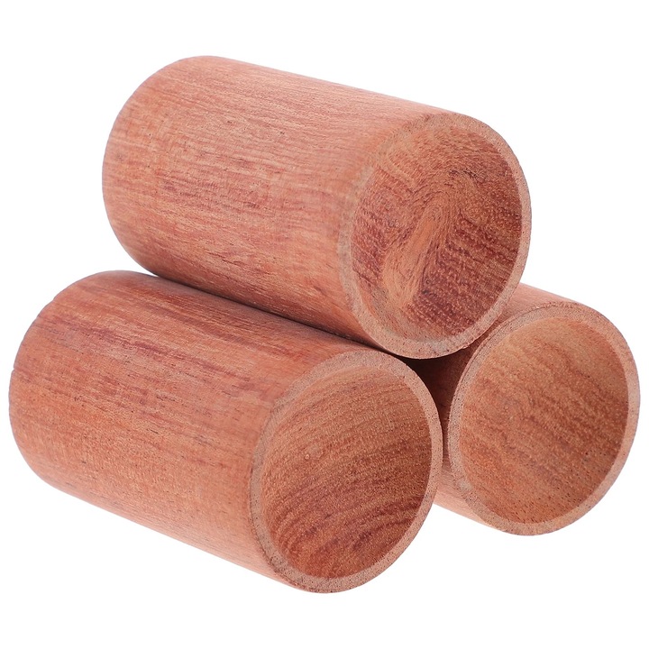 Set 3pcs Difuzor Aromaterapie din Lemn, Dimensiuni 5x3x3cm, pentru Acasa si Vehicul