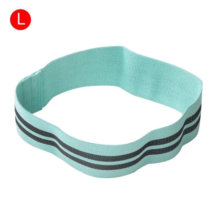 Banda elastica pentru solduri, unisex, L, verde deschis