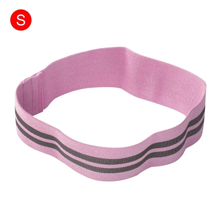 Banda elastica pentru solduri, unisex, roz, S