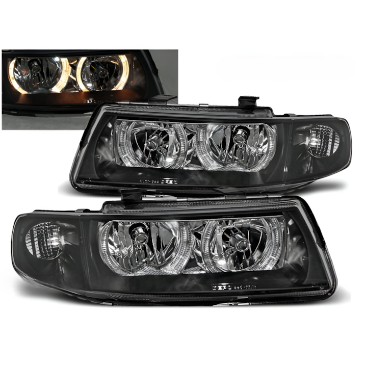 Комплект 2 фара за автомобил, за SEAT LEON / TOLEDO, 1999-2004, H7