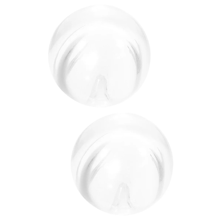 Set 2 Odorizante Auto, Pandantive din Sticla pentru Aromaterapie, Multicolor, 1.50x1.50x1.50cm