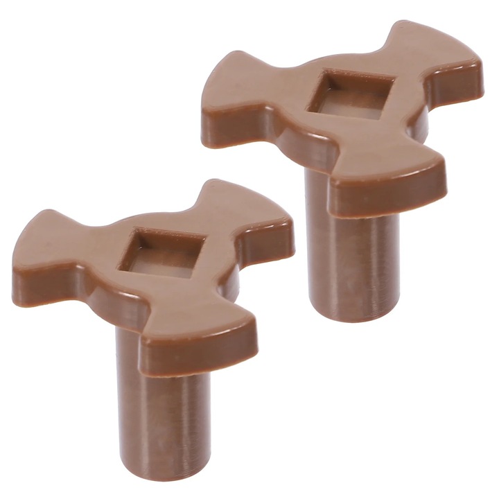 Set 2 Piese Accesorii Cuptor cu Microunde, Rola Turntable, Plastic, Multicolor, 3.30x3.30x3.00cm
