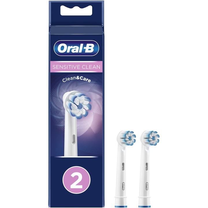 Oral-B Sensitive Clean fogkefe pótfej, 2 db