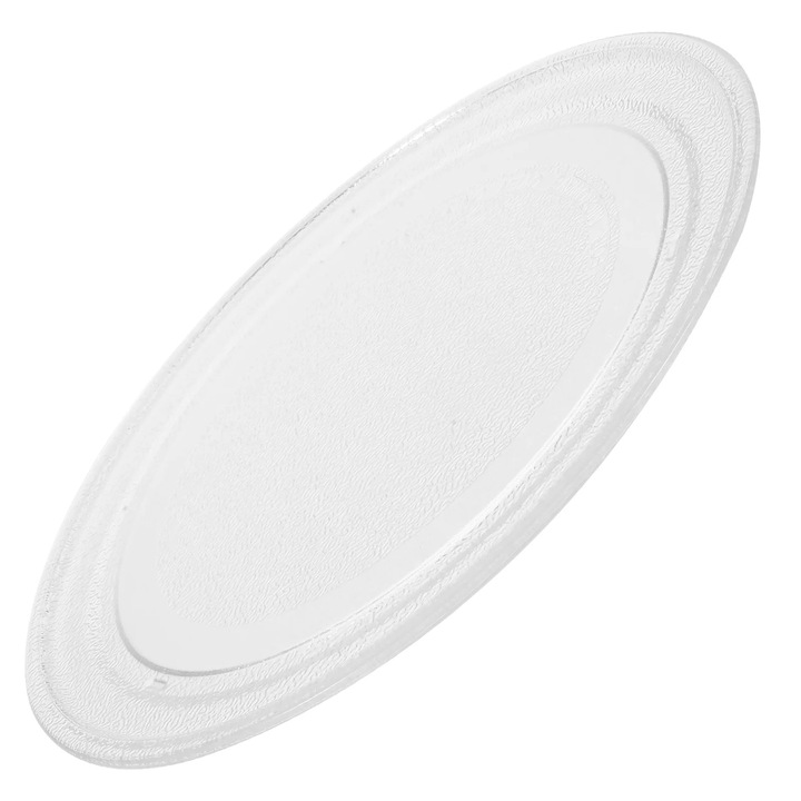 Placa de inlocuire pentru cuptor cu microunde, sticla, 25.50x25.50x1.00cm, multicolor