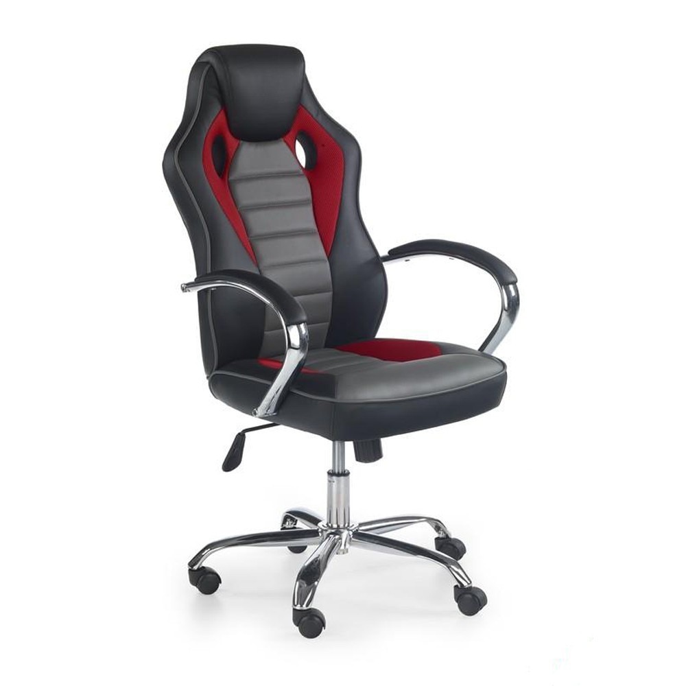 Scaun gaming negru piele ecologica AX Seul