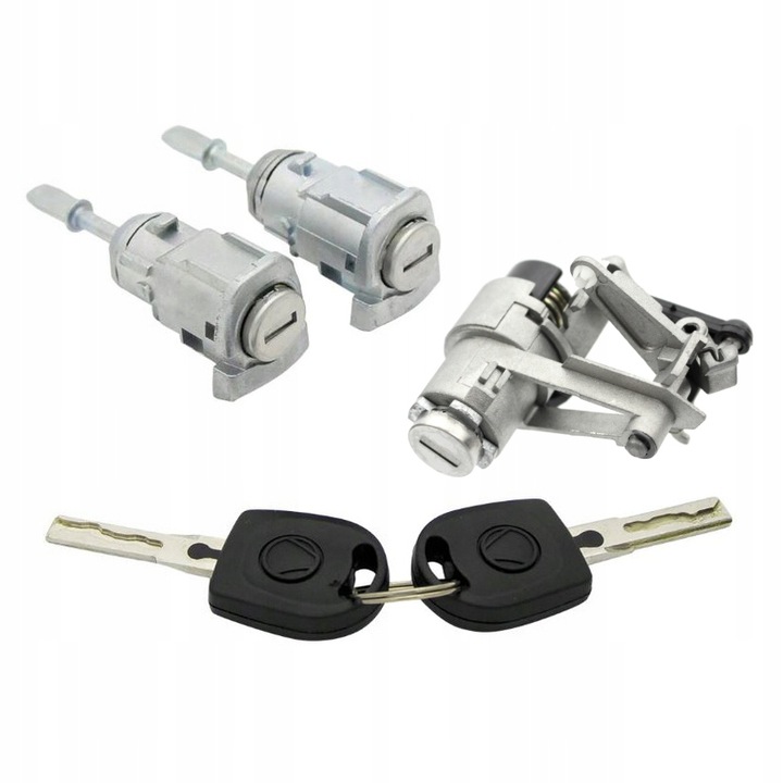 Set de insertii pentru incuietoarea usii si a portbagajului, ME Premium, pentru Vw golf iv, Lupo, Multivan v, Transporter v, Seat arosa, 5 elemente
