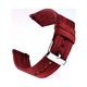 Найлонова каишка за часовник, червена, регулируема, за жени, 21x2.2x0.2см