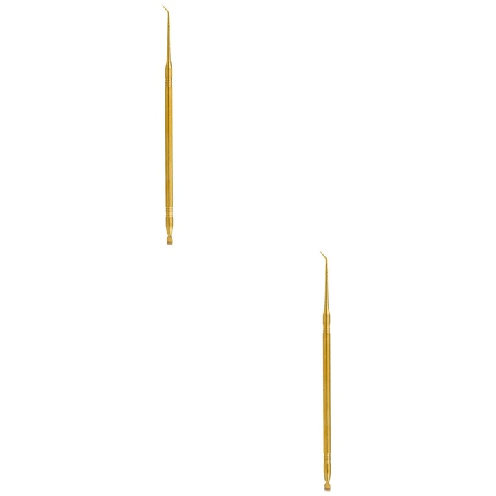 Instrument de ridicare a genelor cu pieptene, otel inoxidabil, 16.10x0.50x0.50cm, multicolor