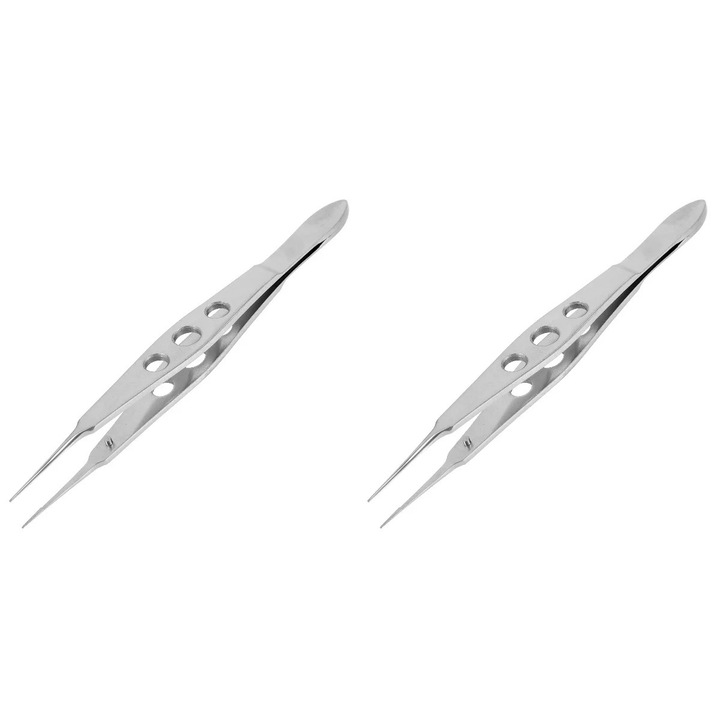 Pensete pentru pleoape, 2 bucati, otel aliat, design ergonomic, multicolor, 11x1.1x1cm