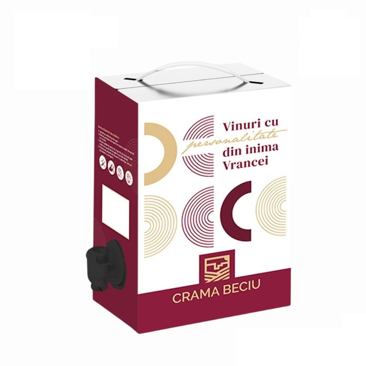 Vin Rosu, Feteasca Neagra, Demisec, 3L Bag In Box