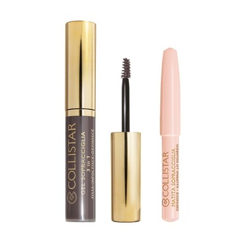 Set pentru sprancene Collistar Perfect Eyebrows, Asia Brown Set pentru sprancene Collistar Perfect Eyebrows, Asia Brown